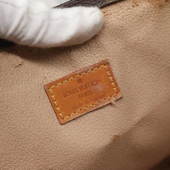 LOUIS VUITTON Monogram Sac Plat Hand Bag M51140 LV Auth 139486 - Picture 10 of 16